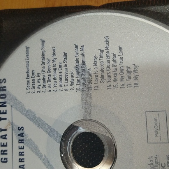 The Four Great Tenors collection CD music - Picture 7 of 11